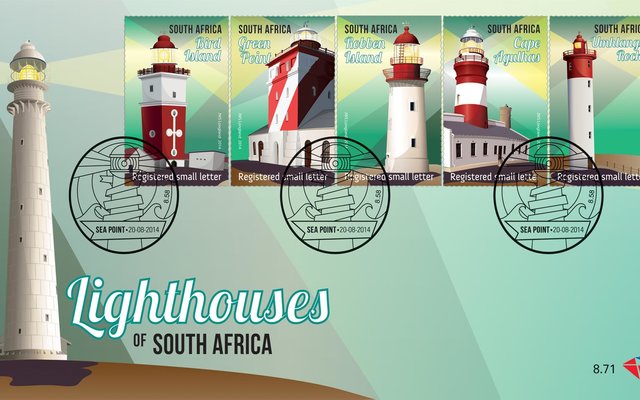 Gansbaai Stamps shed light on lighthouses of SA